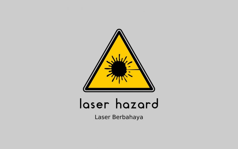 laser berbahaya