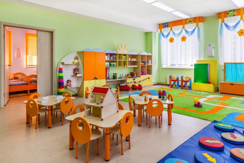 dekorasi ruang kelas TK yang nyaman