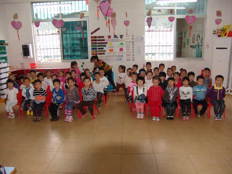 anak-anak tk di china