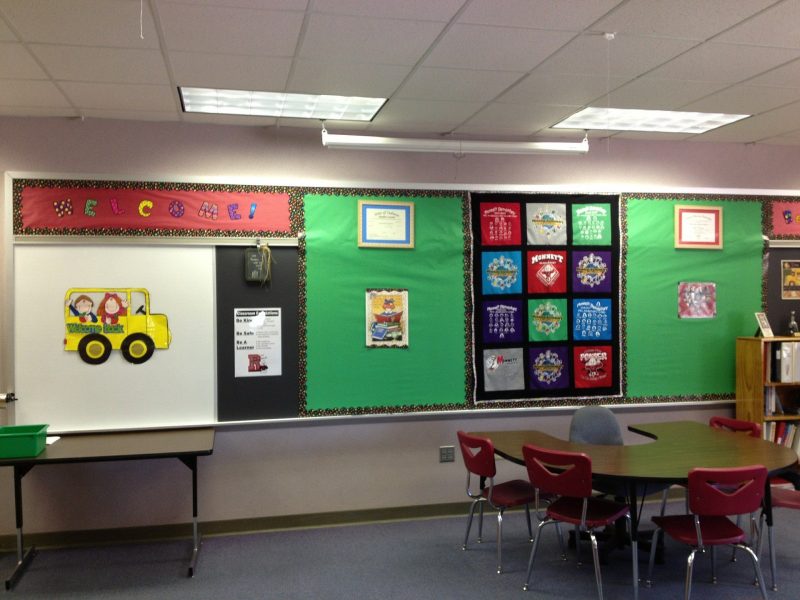 dekorasi suasana kelas di SD (sekolah dasar)