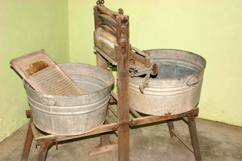 sejarah alat cuci sebelum adanya listrik