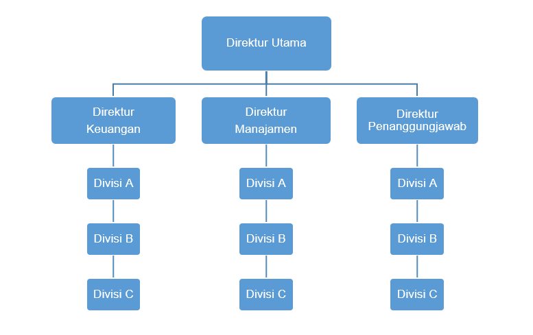contoh struktur organisasi perusahaan asuransi